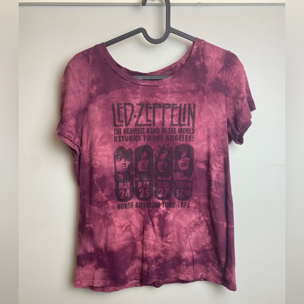 Led Zeppelin Tie-Die Band Tee